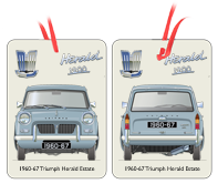 Triumph Herald Estate 1960-67 Air Freshener